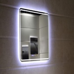 Inter Ceramic Огледало за баня с вградено LED осветление Tim, 60х80 см