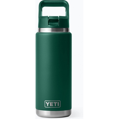 YETI Термо бутилка YETI Rambler Straw 769 ml black forest green
