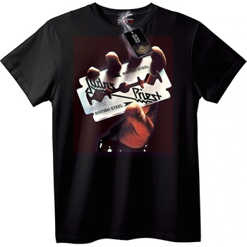NOONEBRAND Тениска Judas Priest British Steel - 5XL, White