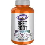 NOW NOW Beet Root, 180 Veg Capsules - fitnesdobavki - 37,14 лв