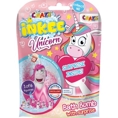 Craze INKEE Unicorn бомбичка за вана за деца