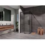 Lansanit LUX Slim Alvaro - Душ кабина Black Line, 90x90 см, матово черно/прозрачно стъкло LAN01013 (LAN01013)