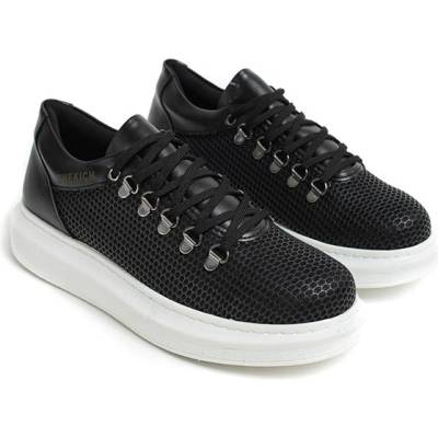 Chekich Унисекс обувки с връзки CH021 - Черни #359499 (359499_Черно)