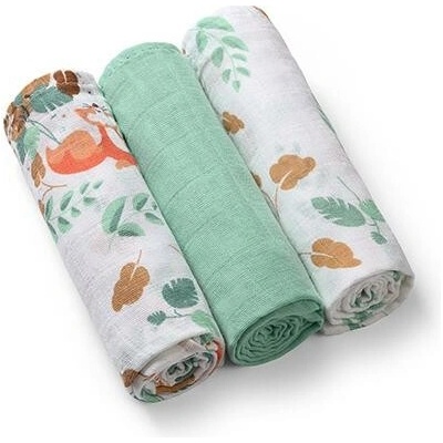 BabyOno mušelínové Super Soft Mint 70x70 cm 348-12-BO 3 ks