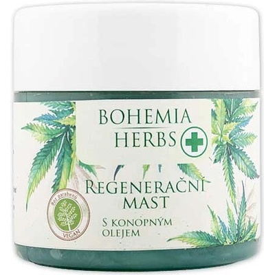 Bohemia Gifts & Cosmetics Cannabis konopný olej regenerační mast pro suchou a popraskanou pokožku 120 ml