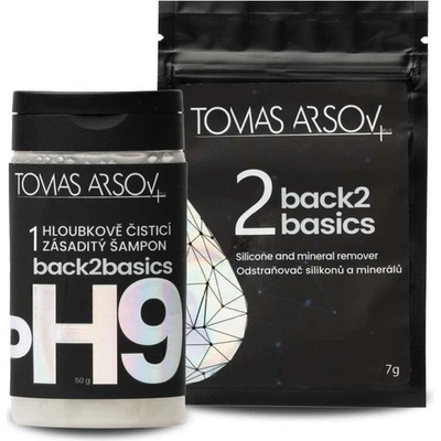 Tomas Arsov BACK2BASICS šampón 50 g+ odstranovač silikonů a minerálu 5 g dárková sada – Zbozi.Blesk.cz