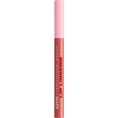 NYX Professional Makeup Lip Lingerie fix na rty pro dlouhotrvající efekt 09 Send Nudes 1 ml – Sleviste.cz