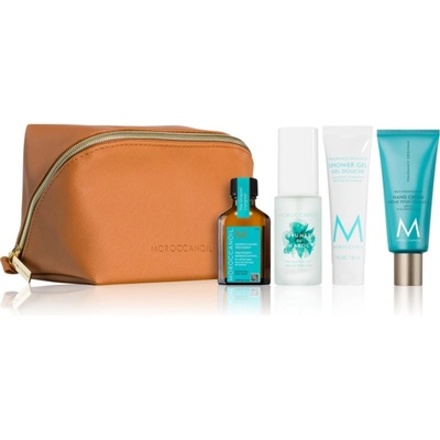 Moroccanoil Body комплект за пътуване за тяло и коса (aqua) 4 бр