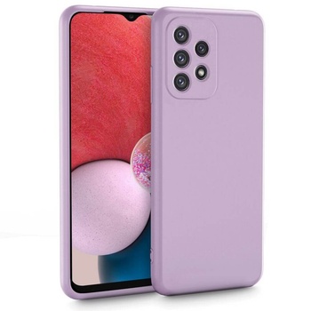 GKK Силиконов Калъф за SAMSUNG A13 4G, Icon Soft Case, Лилав (9589046922404)