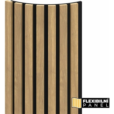 Acara designový WALL dub sacramento 17 x 285 x 2750 mm 0,78m²