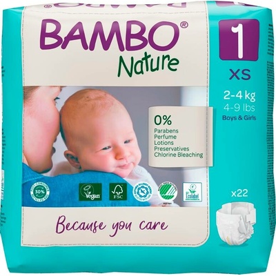Untraco Bambo Nature 1 2-kg 4 ks