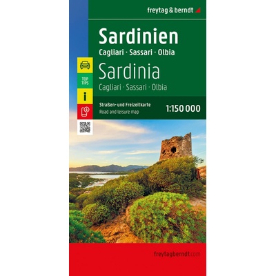 Sardínia, Cagliari 1: 150 000 Freytag&Berndt