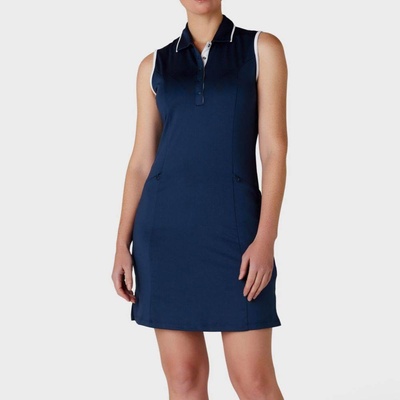 Callaway Golf S/L Dress W/ Snap Placket Peacoat