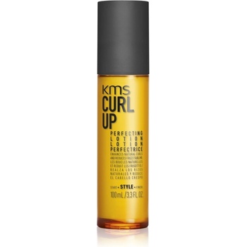 KMS Curl Up Perfecting Lotion стилизиращо мляко за чуплива и къдрава коса 100ml