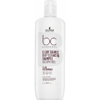 Schwarzkopf BC Bonacure Clean Balance Deep Cleansing Shampoo 1000 ml