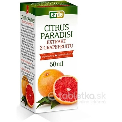 Virde Citrus paradisi grepový extrakt 50 ml