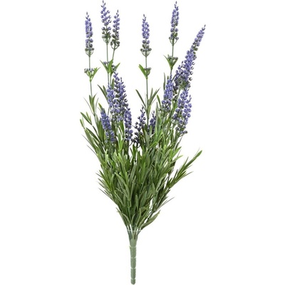 Umělá květina Levandule větvička PE, 52cm