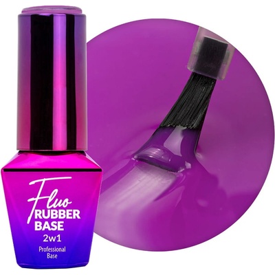 Molly Lac Rubber Base 2v1 Fluo Chillin10 ml 5