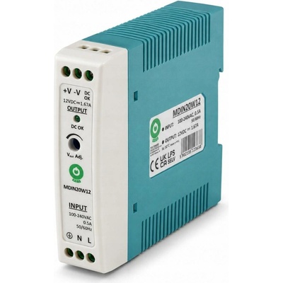 Napájecí zdroj POS Power MDIN20W12 20 W