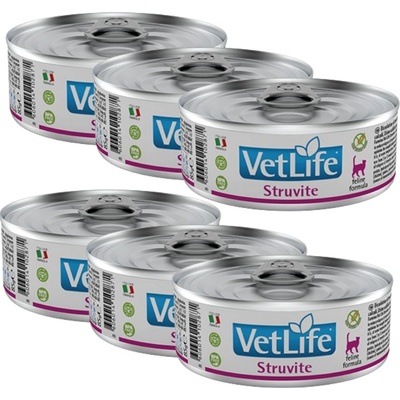 Vet Life Natural Cat conc. struvit 6 x 85 g