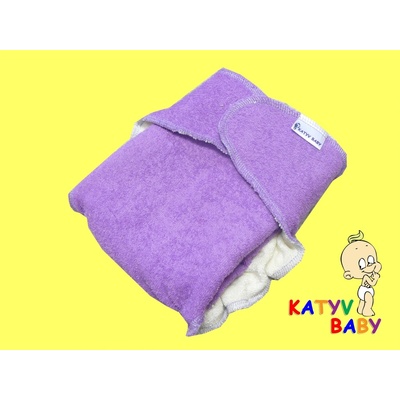 KatyV Baby Bambusová plena s chobotem FIALOVÁ