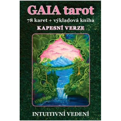 GAIA tarot - Kapesní verze 78 karet + výkladová kniha - Kovářová Veronika