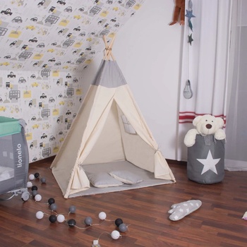 Springos Teepee sivý