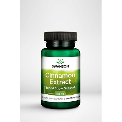 Swanson Cynamon Extract 90 kapslí