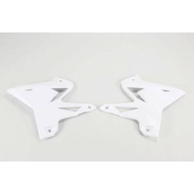 UFO kryty chladiče YAMAHA YZ 125/250 02-14 restyling barva bílá