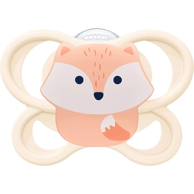 Nuk Силиконова залъгалка NUK Perfect Match Air - 0-6 м, Лисица (10175347)