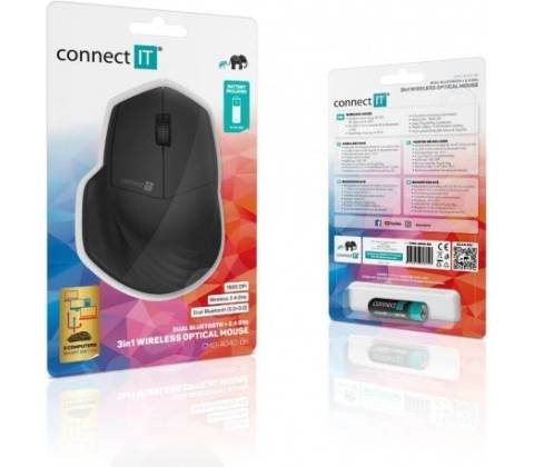 Connect It Triple SmartSwitch CMO-4040-BK