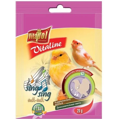 VITAPOL - смес Vitaline Sing Sing за птици, 20 г