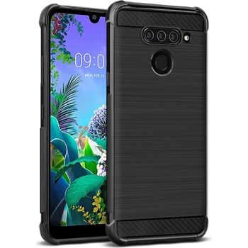 Image 1 of LG Q60 Удароустойчив IMAK Carbon Fiber Калъф и Протектор