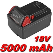 TopTechnology Milwaukee M18 5000mAh 18V Li-Ion - neoriginální