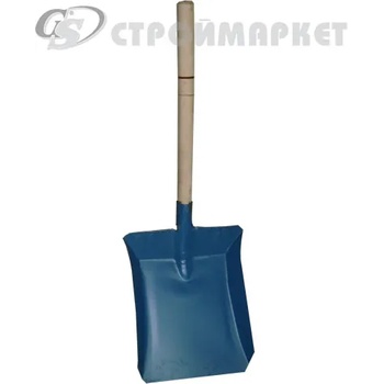 Image 1 of ЛОПАТКА ДОМАКИНСКА С ДРЪЖКА УСИЛЕНА 23.5x21.5см (41572)