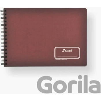 RETRO A4 čierny 25 listov