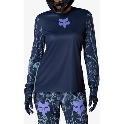 Fox Ranger LS Jersey Img Print arctic blue