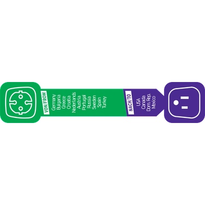 Brennenstuhl Адаптер Шуко към контакт Американски стандарт - 1508550 (1508550)