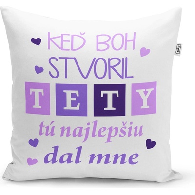 Sablio Vankúš Keď Boh stvoril tety 40x40