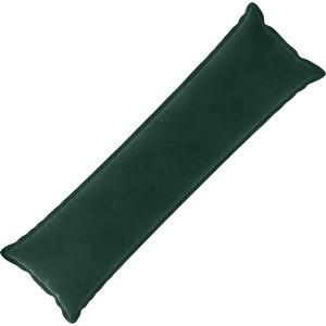vidaXL Възглавница с възглавница HOUTEN Тъмнозелено 40 x 145 см Кадифе (934299)
