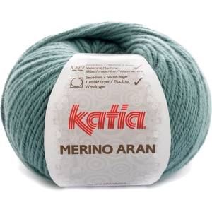 Katia Merino Aran 65 Pastel Turquoise Плетива прежда (MA 65)