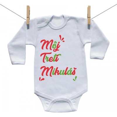 Boodyy Body s dlhým rukávom Môj tretí Mikuláš