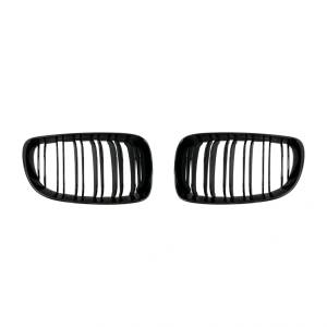  Решетки за BMW E81 / E87 (2008+) за стандартна броня / BMW E87 (2004+) за M-Tech, M1 броня - двойни гланц (0873198)