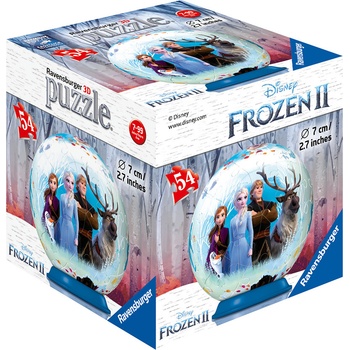 Ravensburger 3D puzzleball Disney Ledové království 2 72 ks