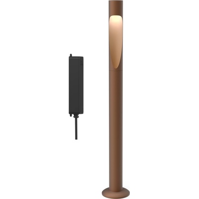 Louis Poulsen Градинска лампа Flindt LED 3000K с анкерно закрепване и адаптер 69, 5 см кафява (5747402416)