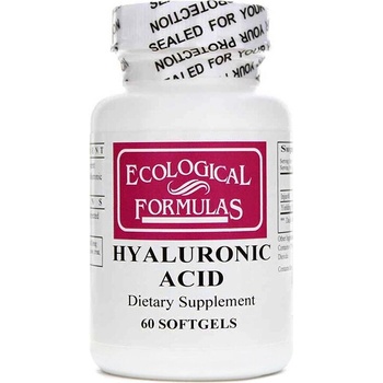 Ecological Formulas Хиалуронова киселина 60 софтгел капсули | Ecological Formulas (68087 EF)