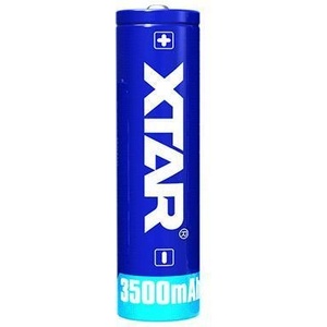 XTAR Акумулаторна батерия XTAR за фенери 18650 със защита , 3500mAh, Li-ion (XTAR-BL-CR18650-3500PCM) - topmall