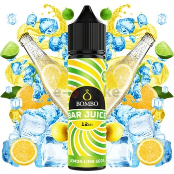 Bombo Bar Juice Shake & Vape Lemon Lime Soda 12 ml