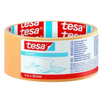 Tesa Obojstranná lepiaca páska basic 38 mm x 5 m