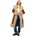 SUPERDRY Палто Superdry Long Afghan coat - Brown (Rustic Chestnut Brown)